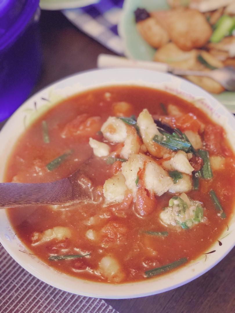 番茄金针菇巴沙鱼（龙利鱼）