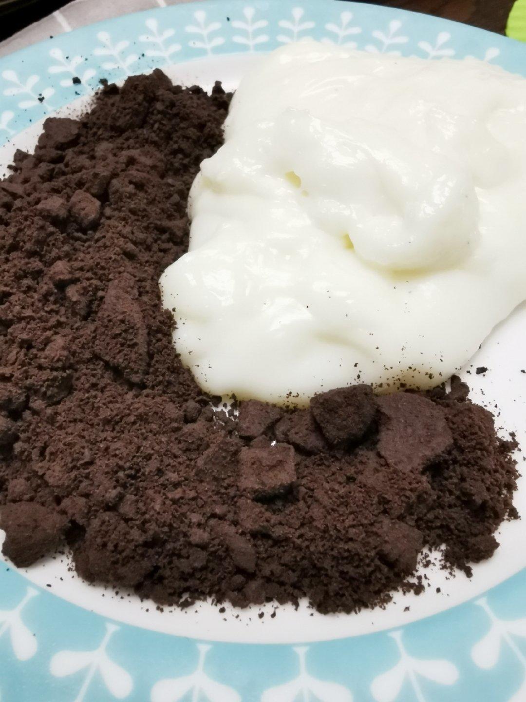 奥利奥鲜奶麻薯