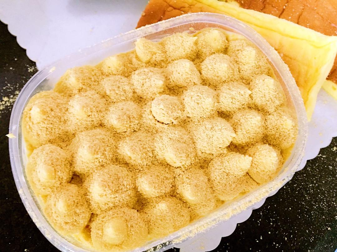 日式豆乳盒子蛋糕