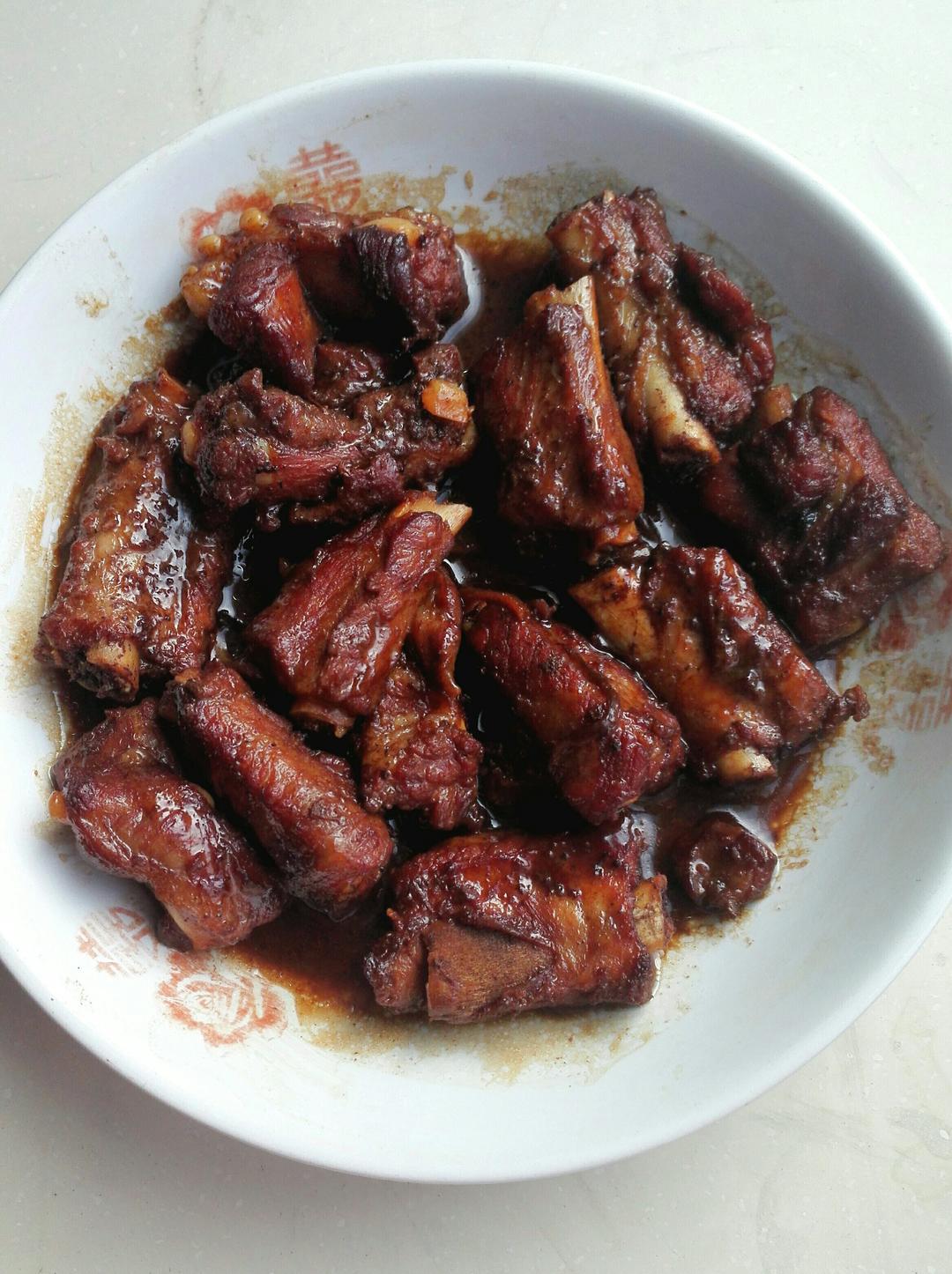 岁寒霜冷做的红烧排骨