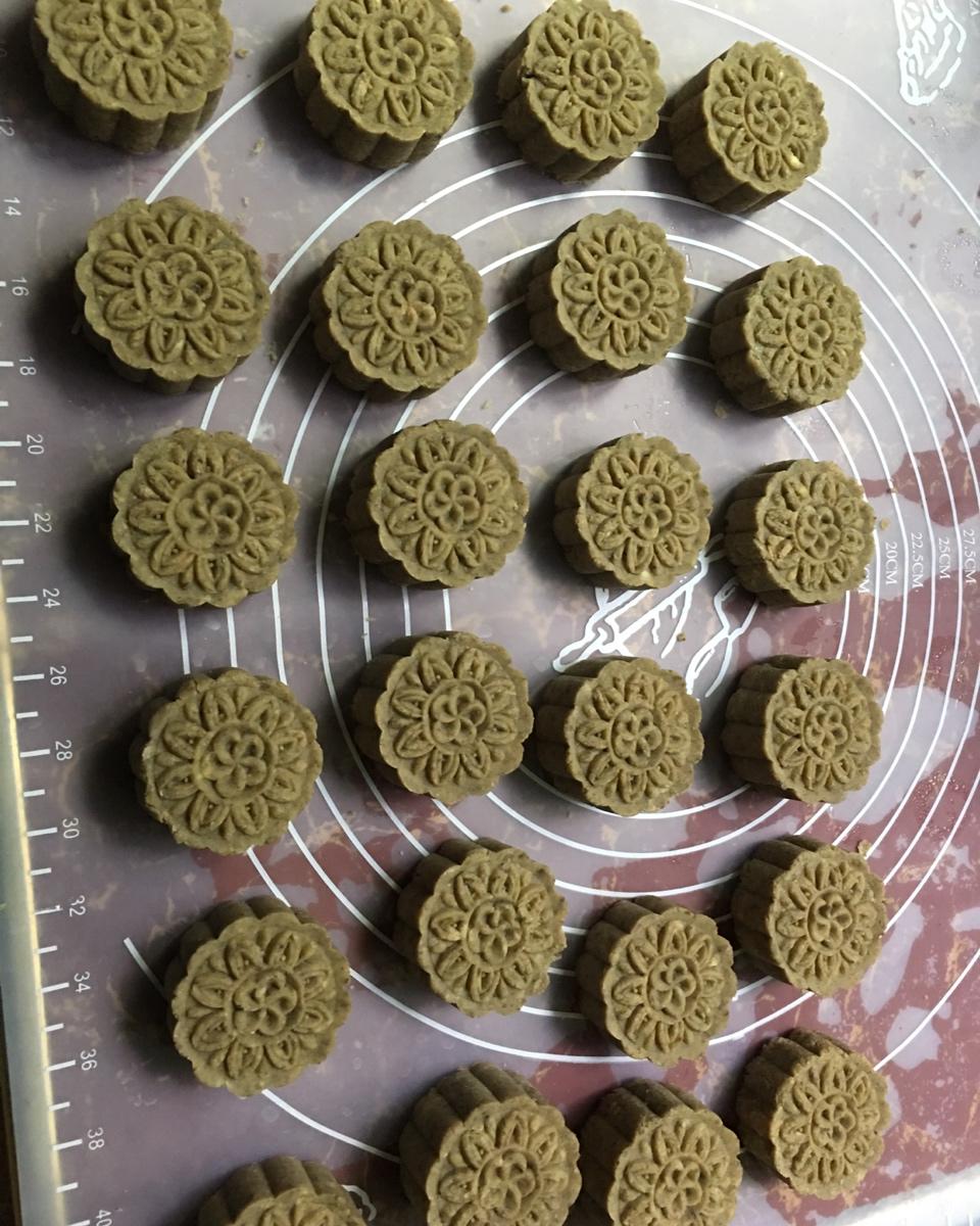 带皮绿豆糕