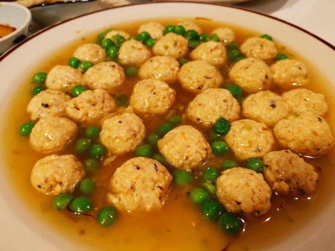 蘑菇豆腐素丸子