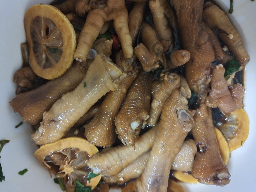 抖音网红鸡爪——柠檬凤爪