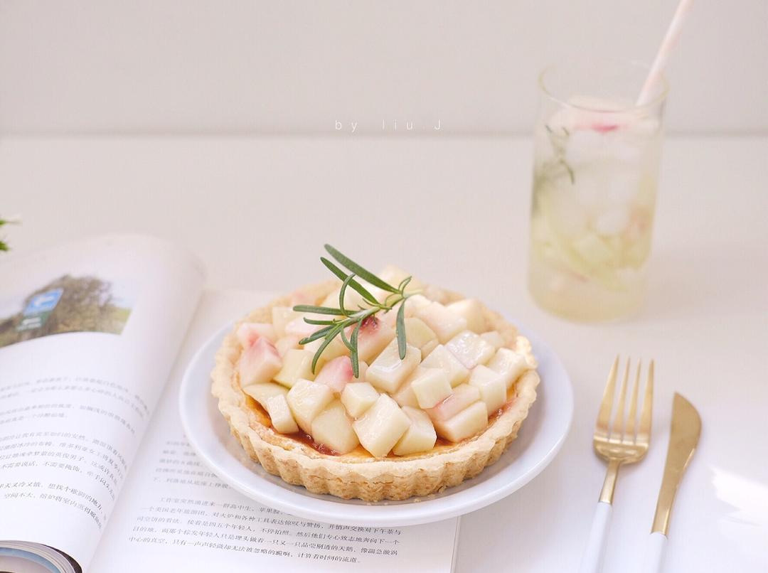 网红蜜桃奶酪派