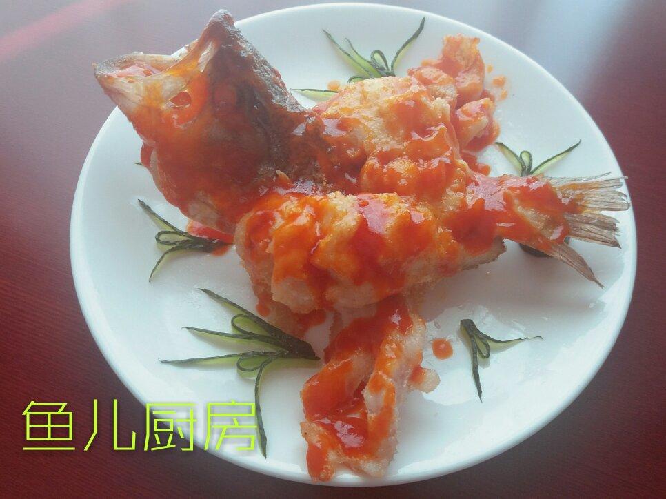 茄汁鲈鱼──鱼儿厨房私房菜