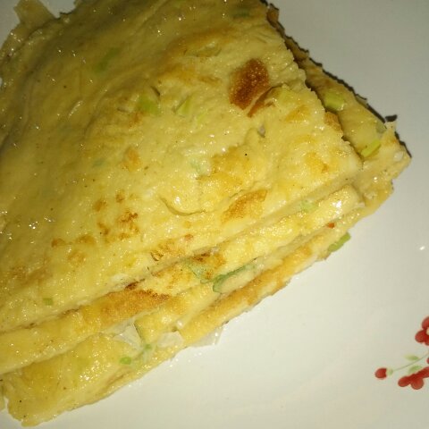 葱花鸡蛋饼