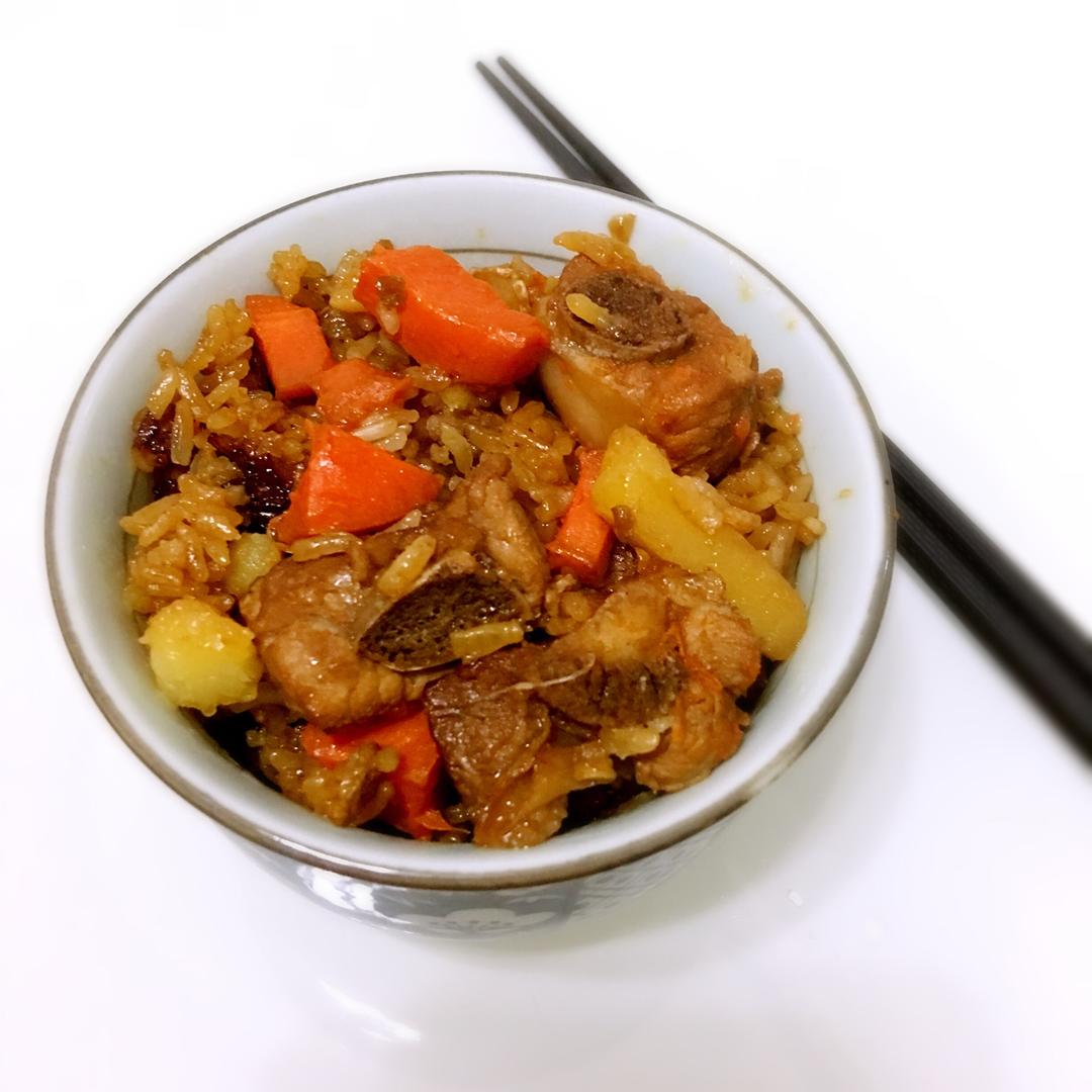 排骨焖饭