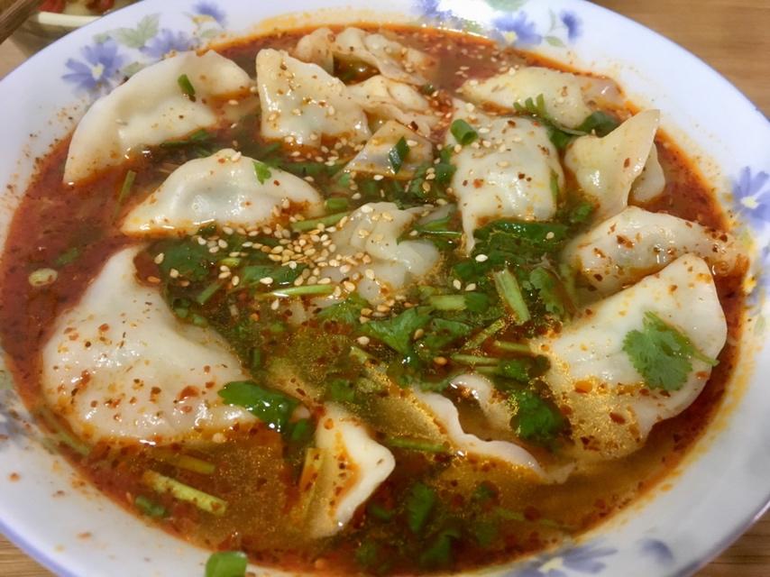 酸汤水饺（在于汤料）