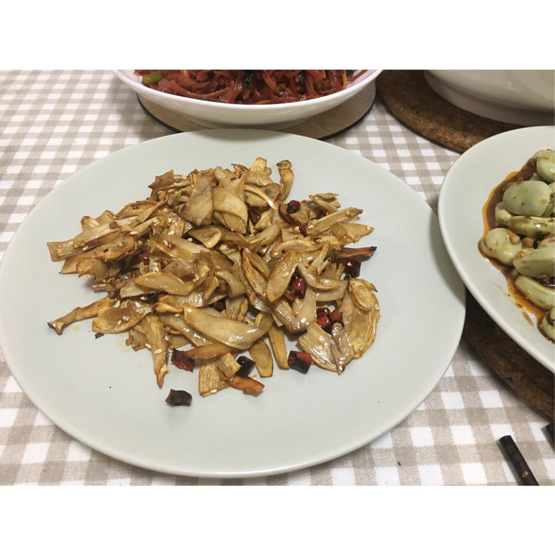 干煸杏鲍菇