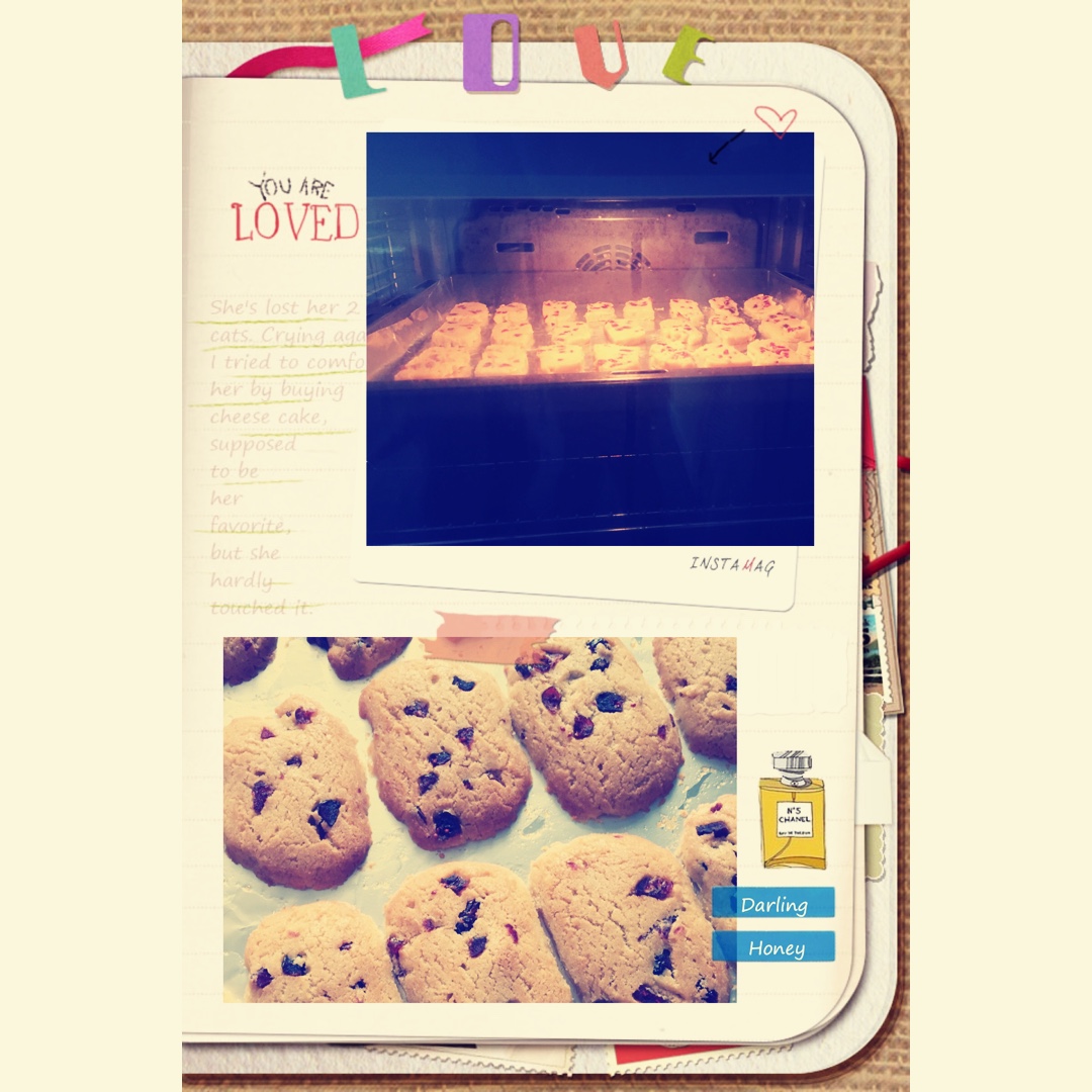 蔓越莓饼干（君之配方改良，易操作版）