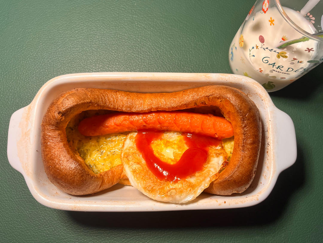 🥓Dutch Baby | 咸口培根太阳蛋荷兰松饼