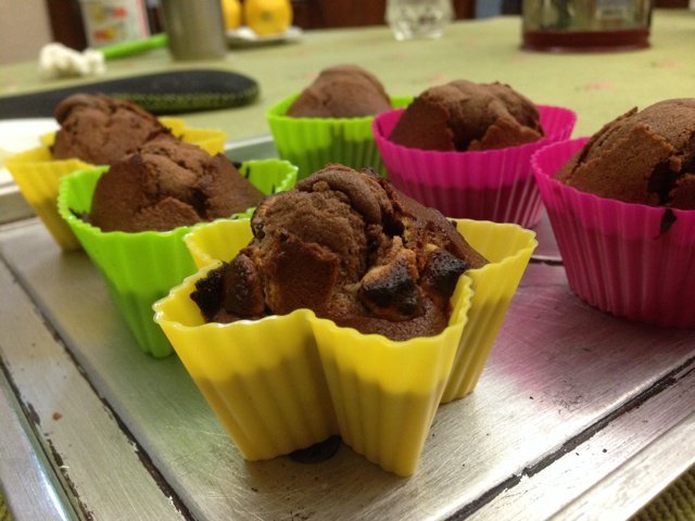 倍量巧克力纸杯蛋糕