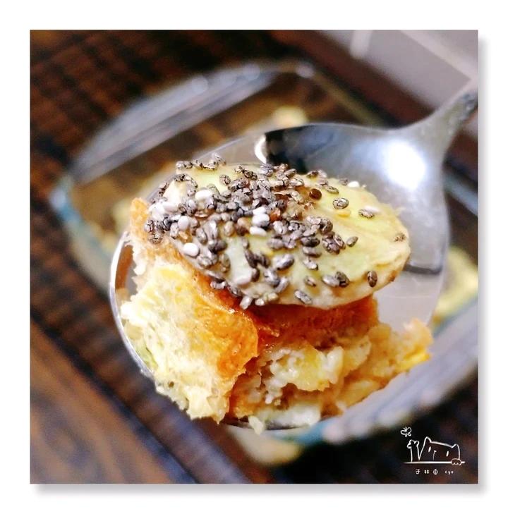 无糖无油香蕉蓝莓奇亚籽                          蛋奶烤燕麦吐司🍞