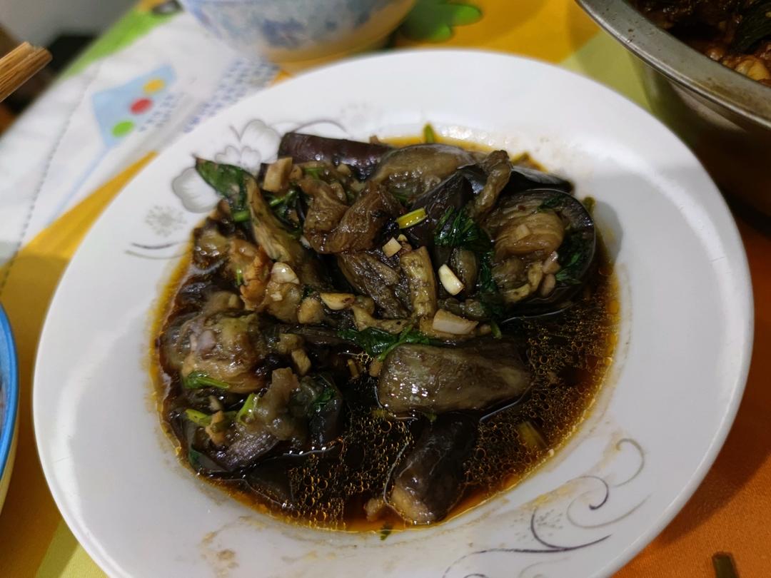 豉汁蒸茄条