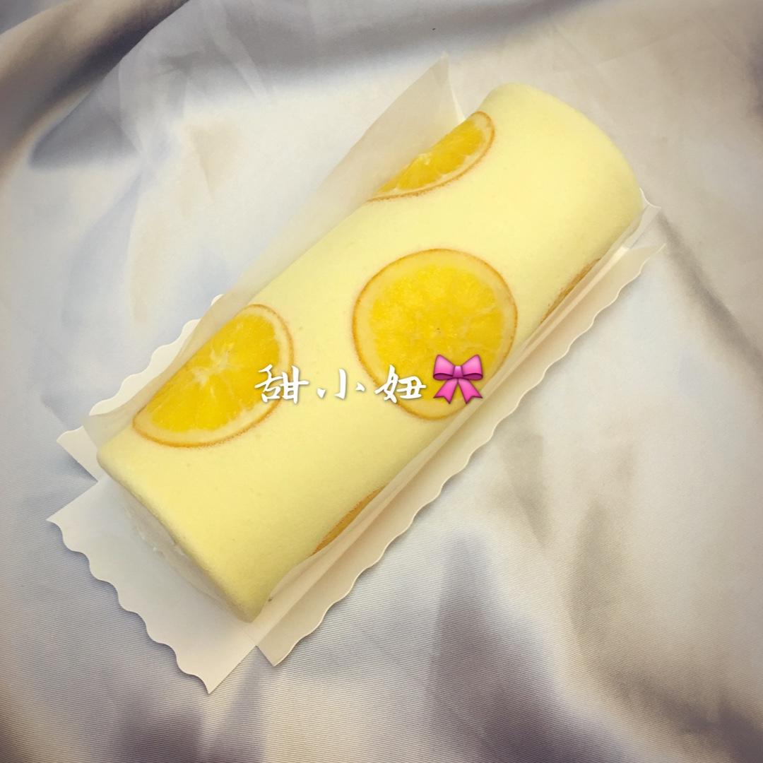 橙香蛋糕卷
