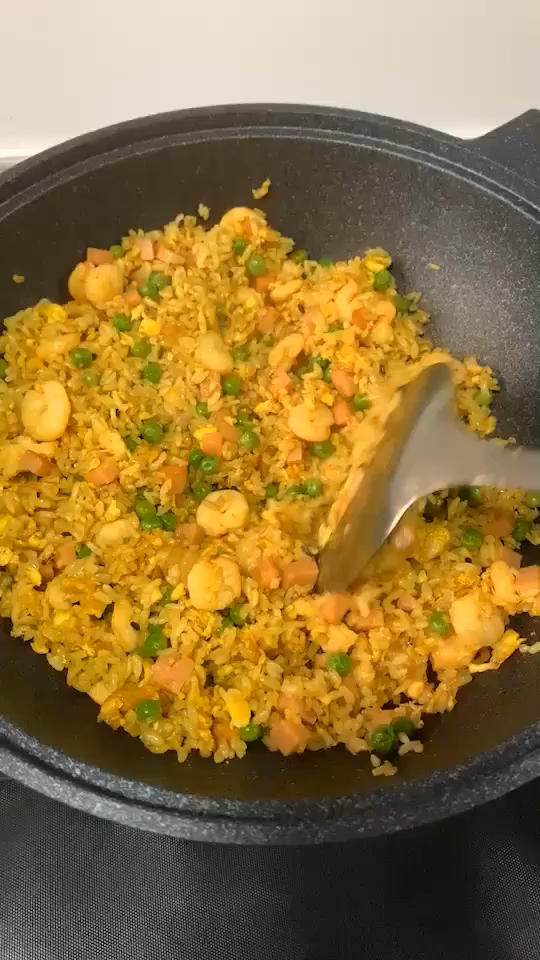 🔥不用去泰国，在家也能吃到正宗的咖喱炒饭❗️