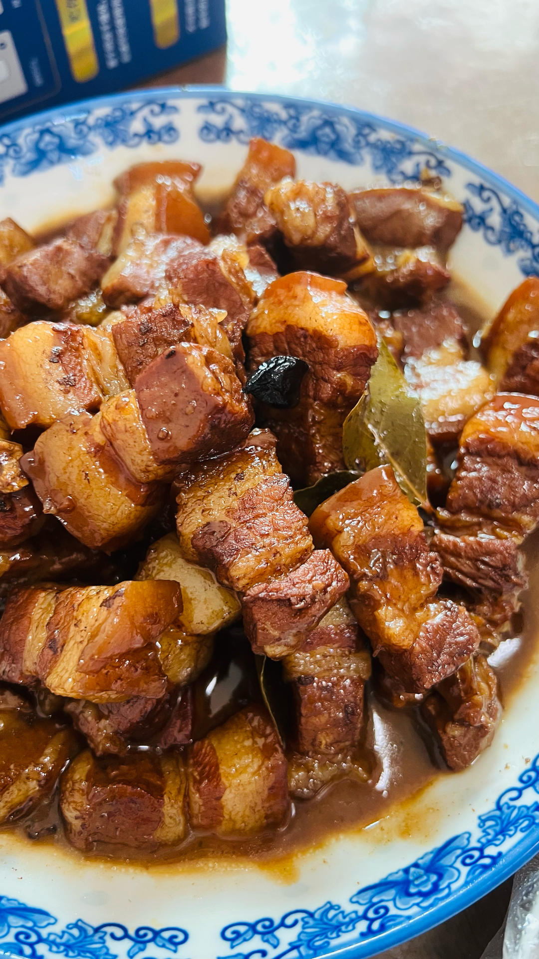 不放油的红烧五花肉（肥而不腻）