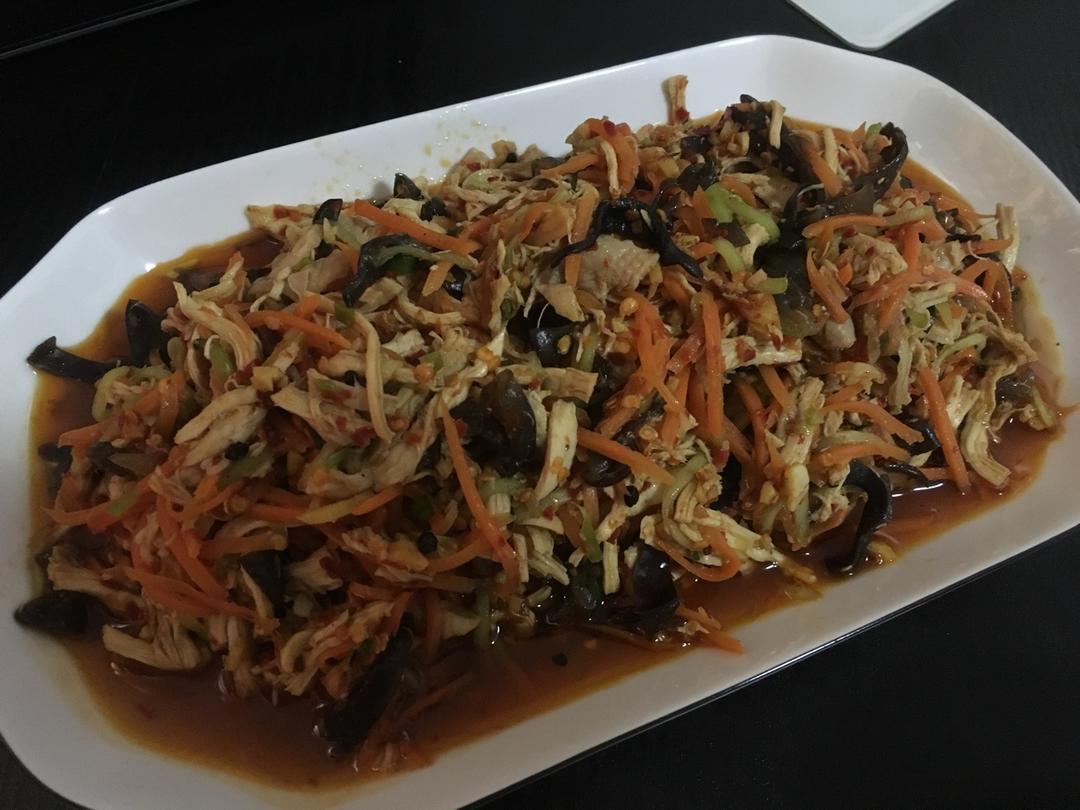 【健康三餐】凉拌鸡胸丝