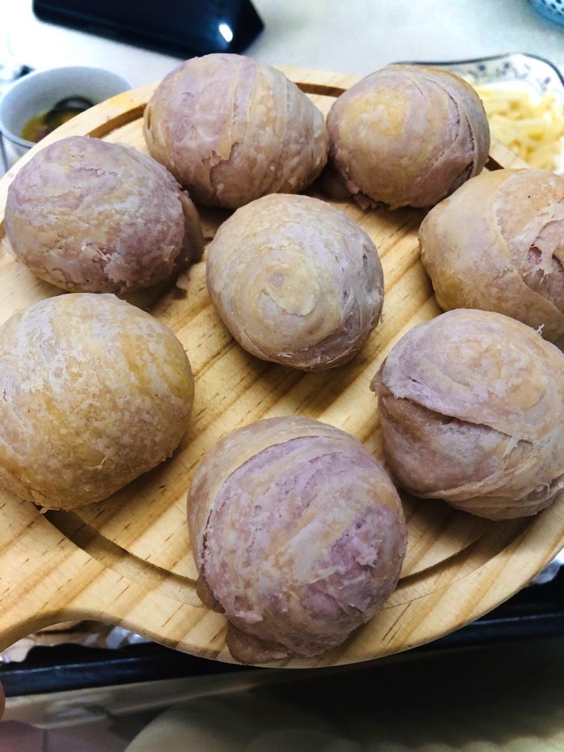 麻薯香芋酥（黄油版）——一定要做的香芋馅