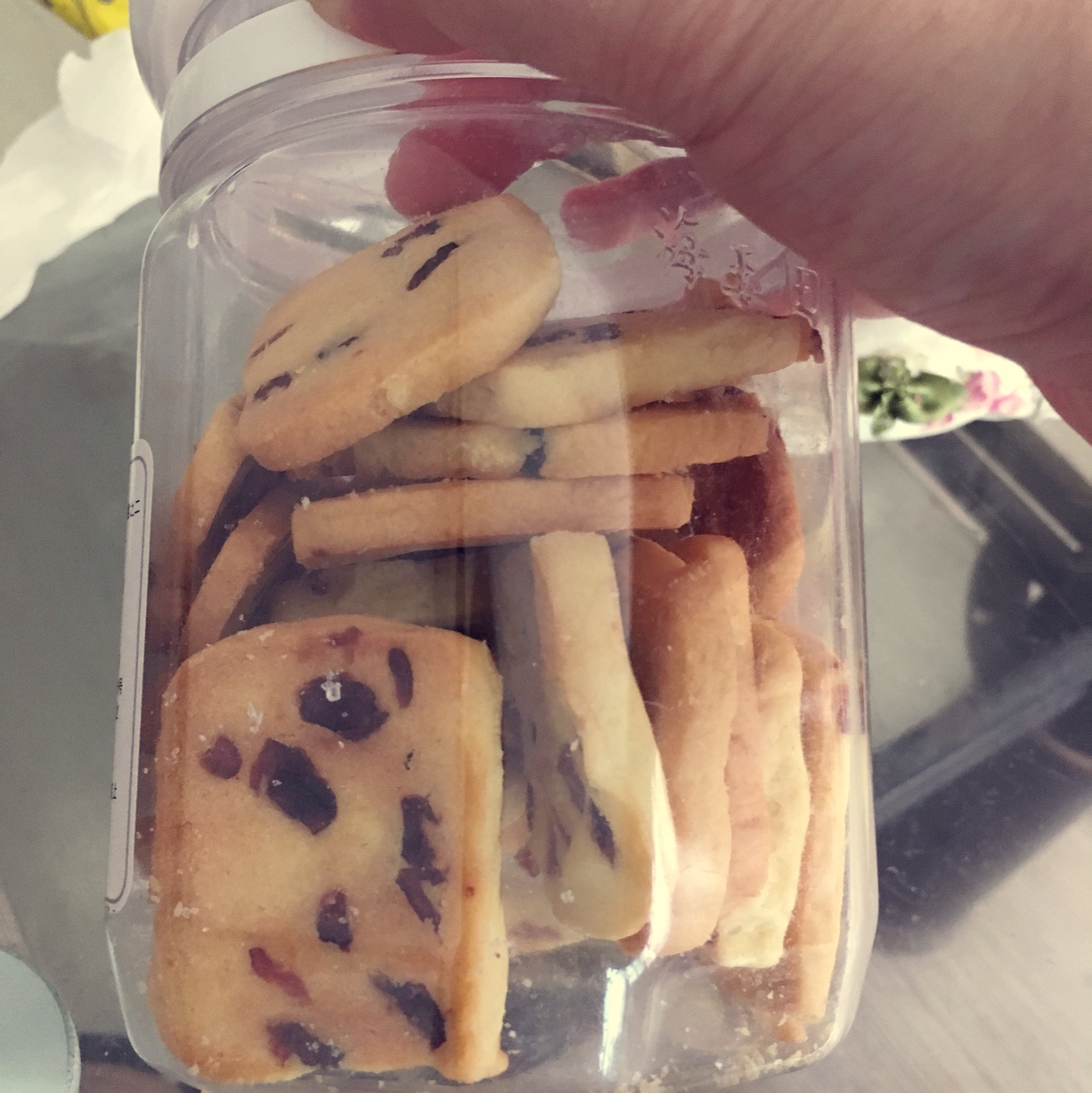 低糖少油版蔓越莓饼干