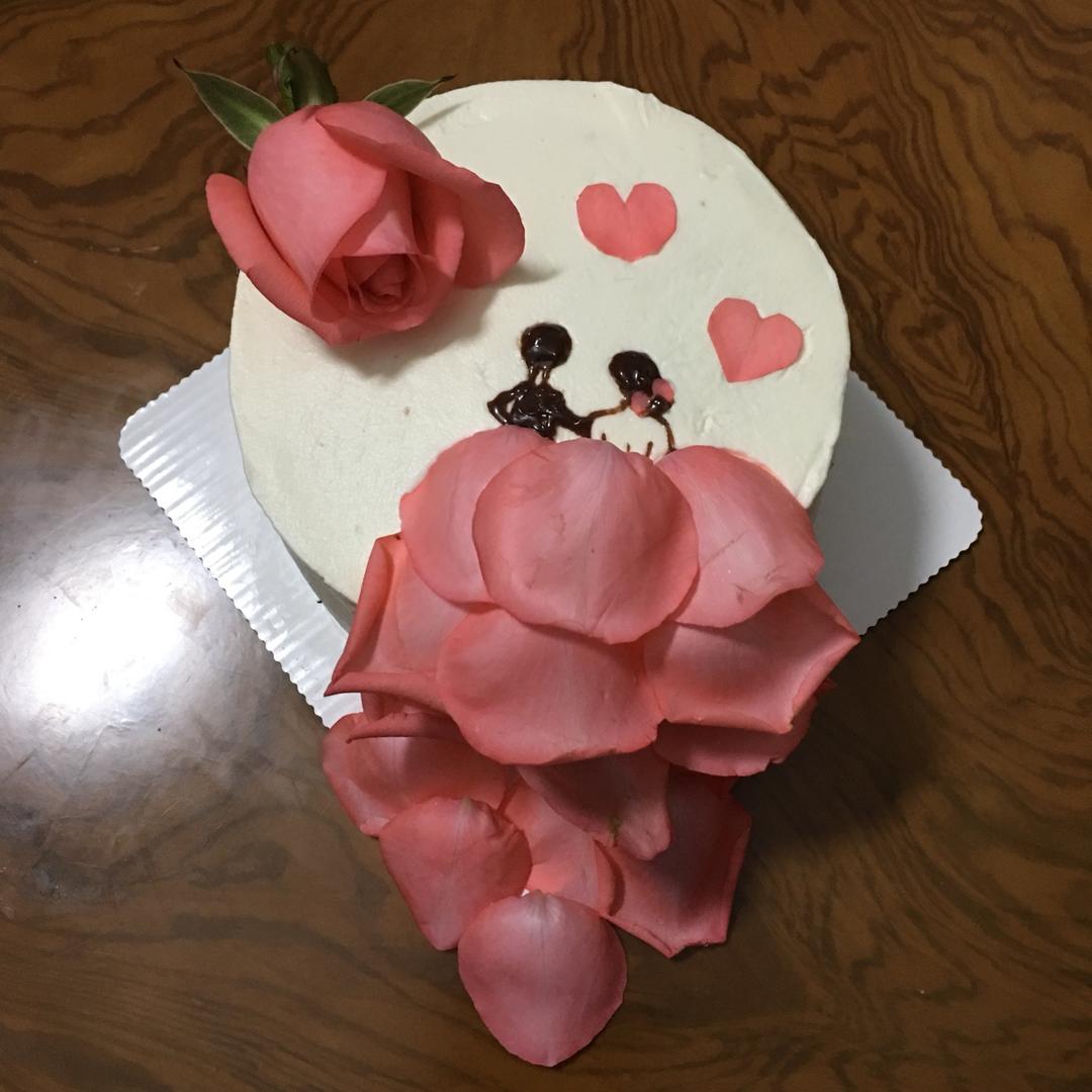 玫瑰花蛋糕