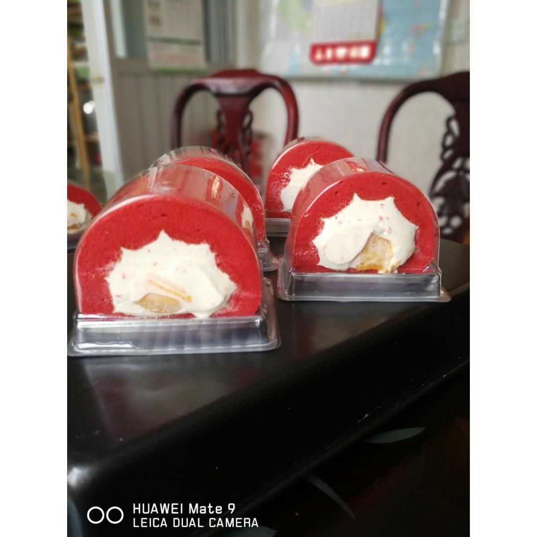马斯卡彭红丝绒蛋糕卷