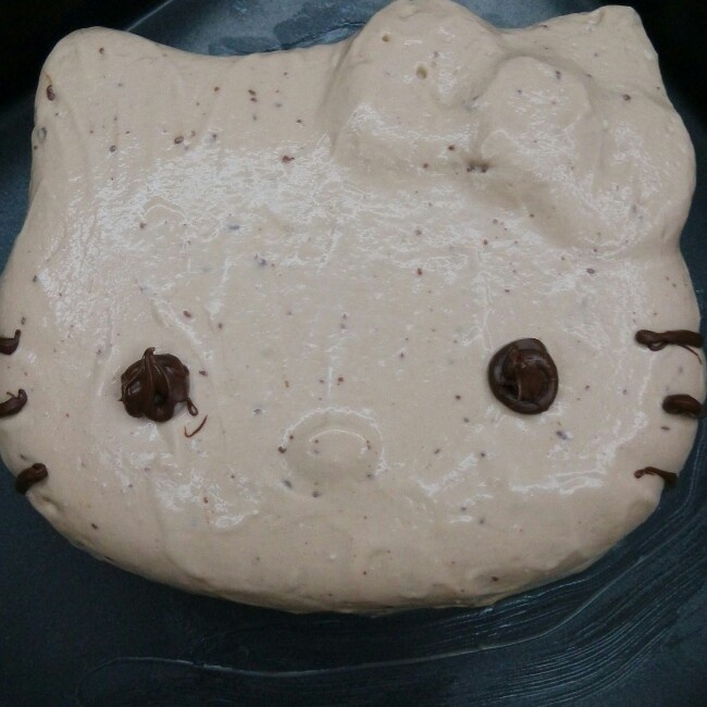 hello kitty 立体主题蛋糕——酸奶奶酪蛋糕