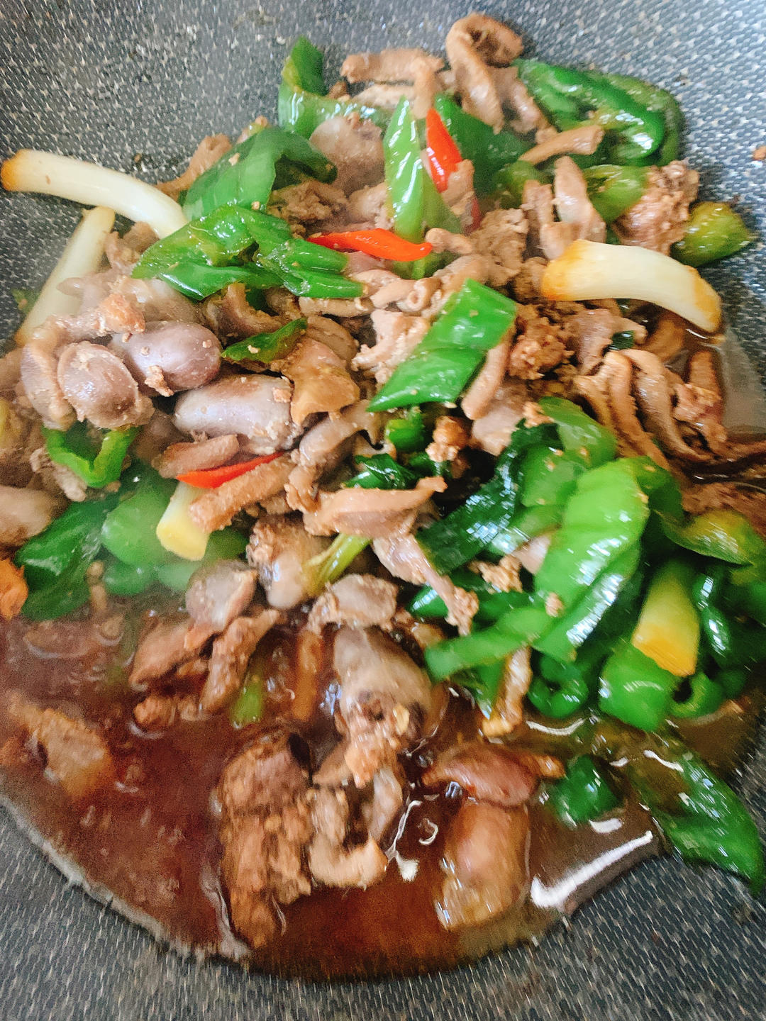 爆炒鸡杂，真是神仙级下饭菜