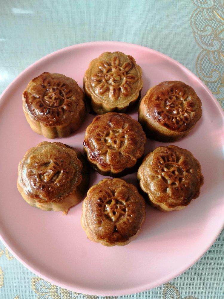 低糖少油健康美味的椰蓉广式月饼