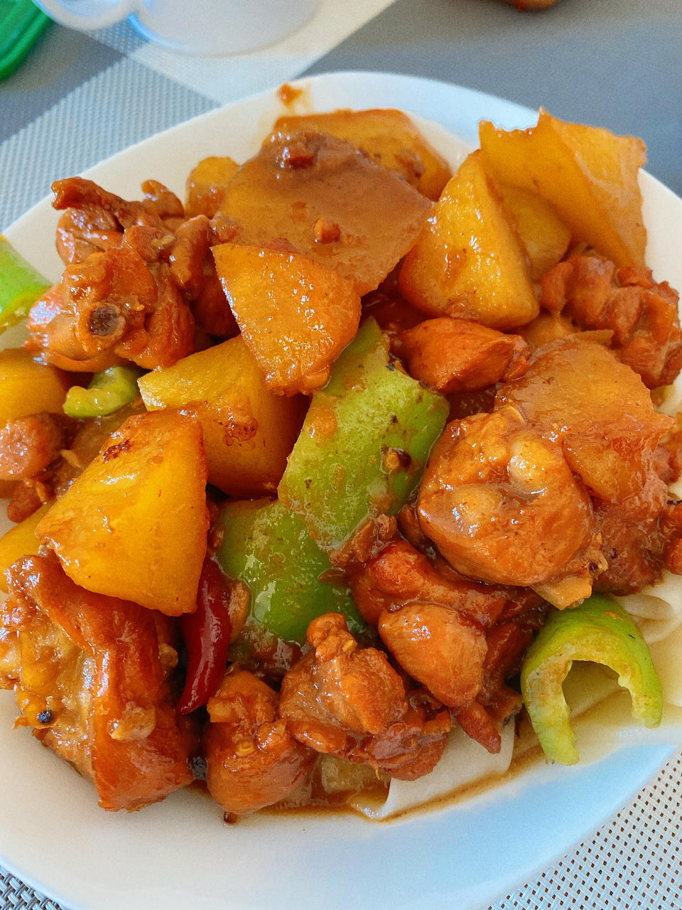 新疆特色大盘鸡（附加皮带面做法）