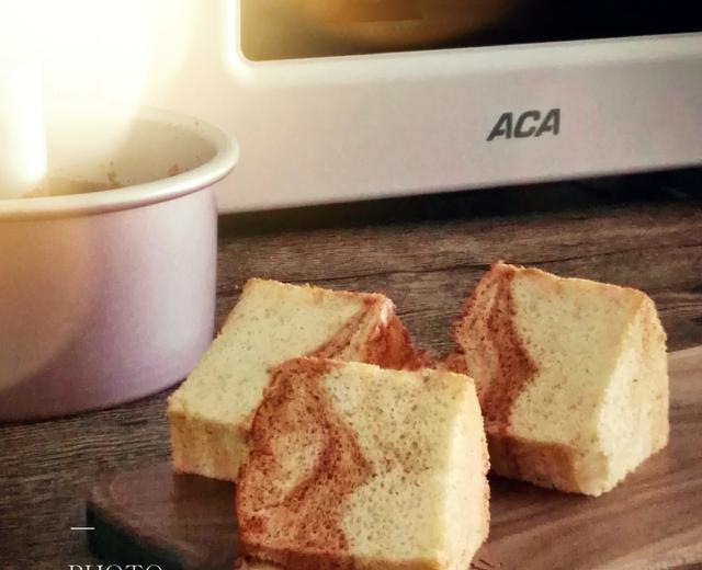 大理石咸香山药戚风 ACA电烤箱E43A测试的做法