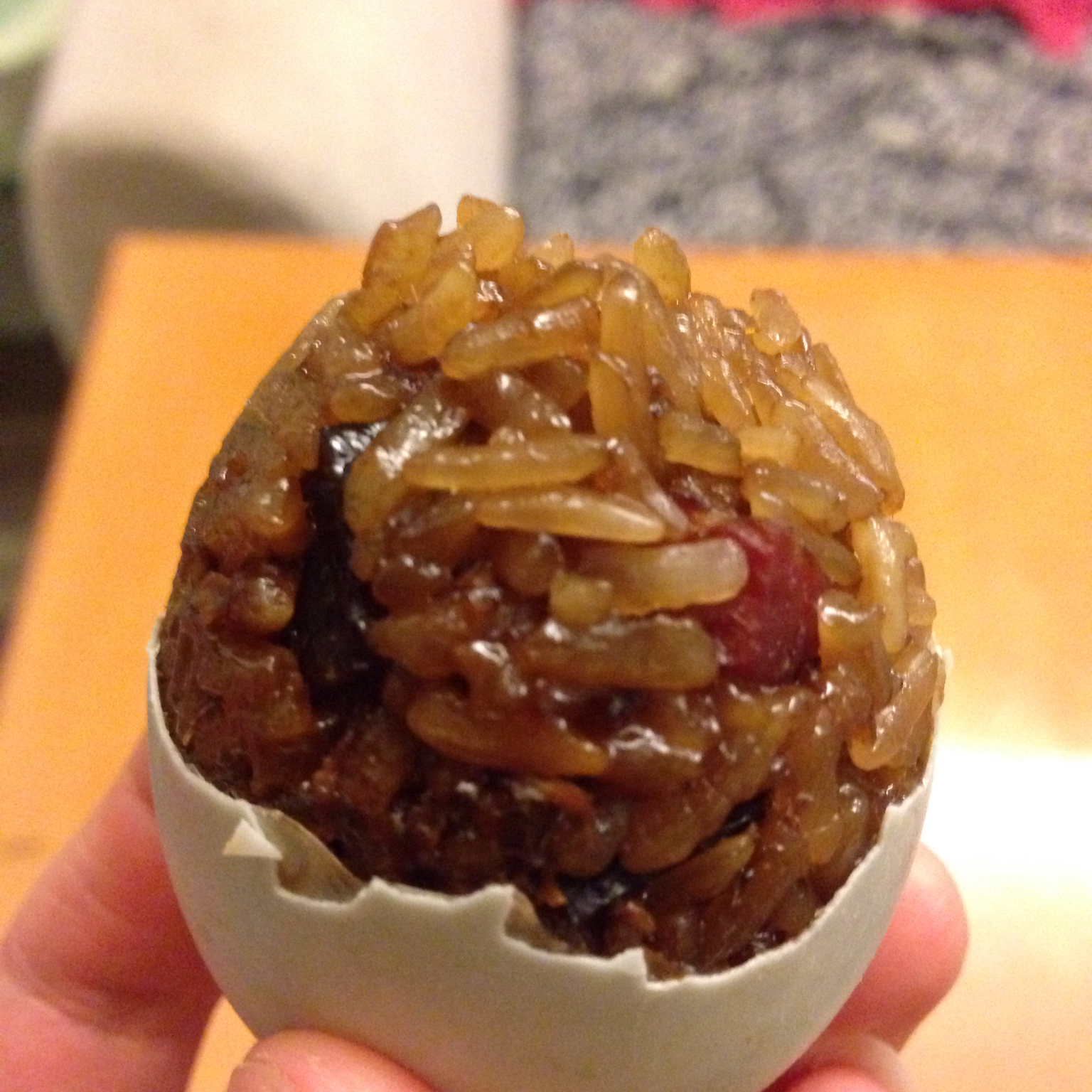 糯米灌咸鸭蛋