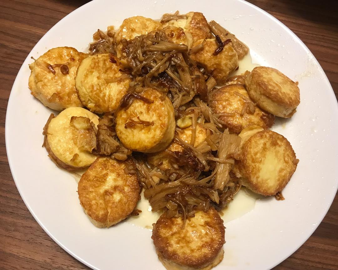 超级下饭菜--金针菇日本豆腐