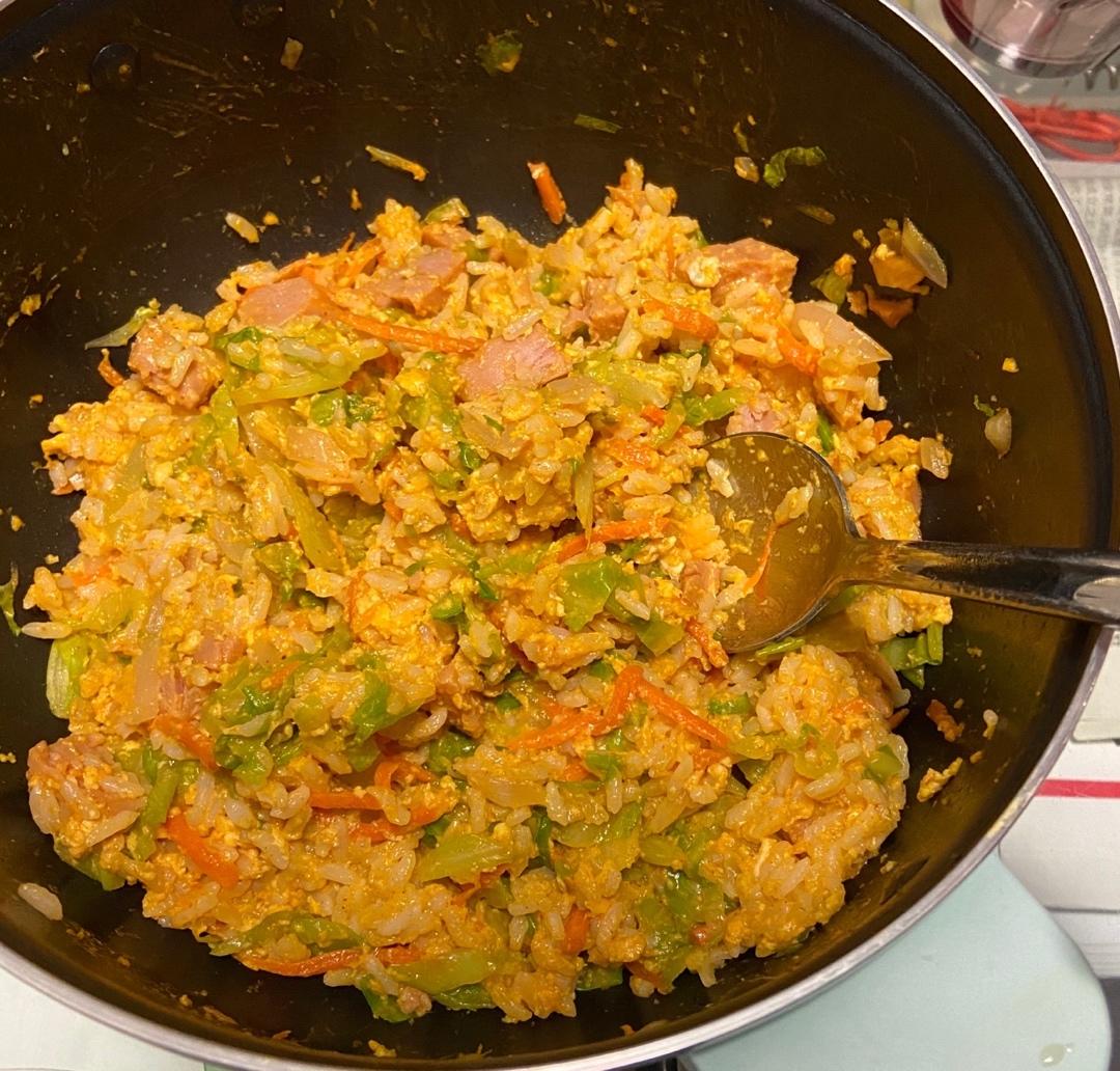 最简单的蛋炒饭