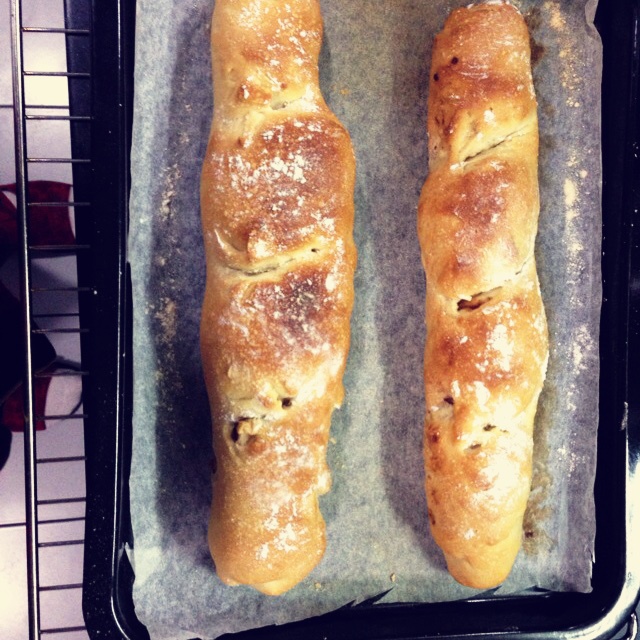 【保罗教你做面包】蒜香法棍