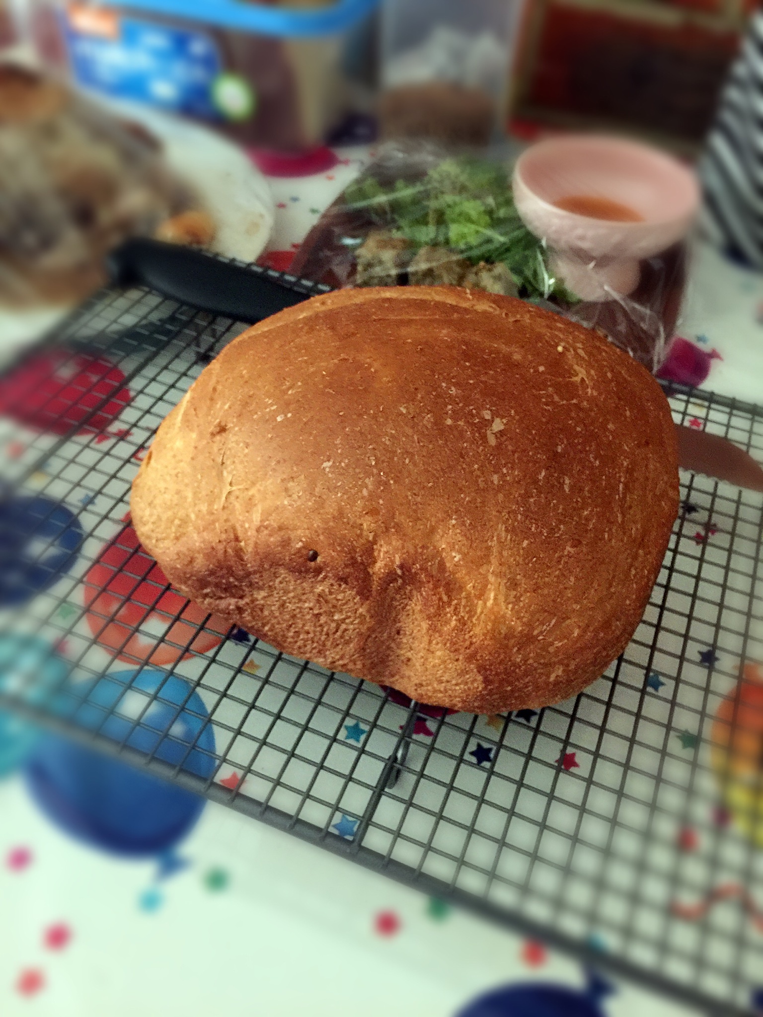 粗粮黑糖面包（面包机）的做法 步骤2