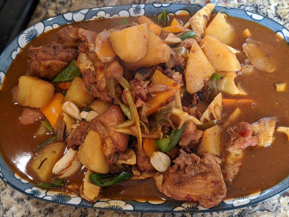【老饭骨】新疆大盘鸡