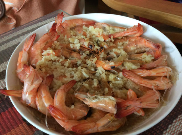 蒜蓉粉丝蒸虾