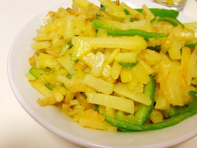 青椒土豆丝