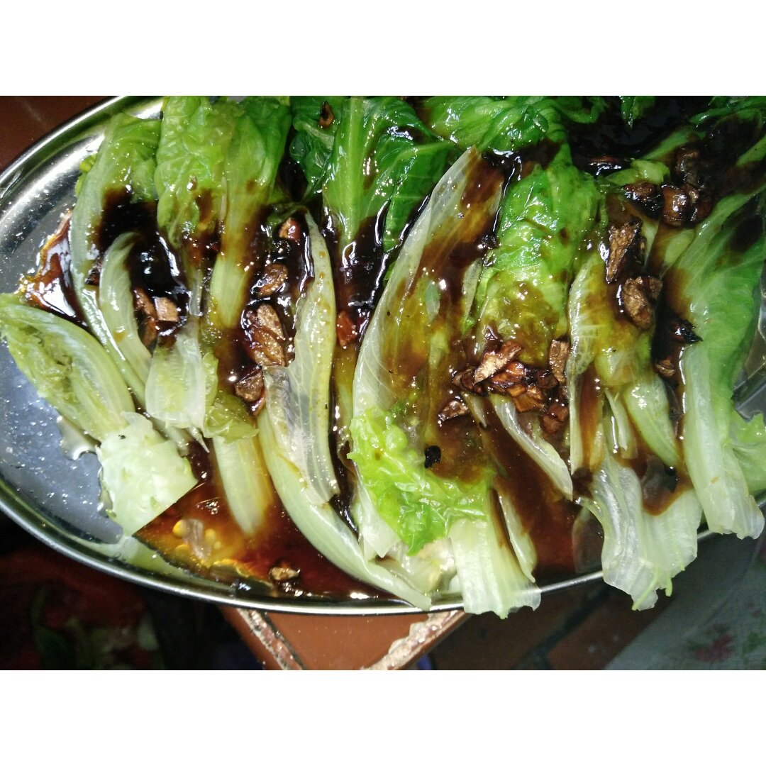 家常菜 蚝油生菜