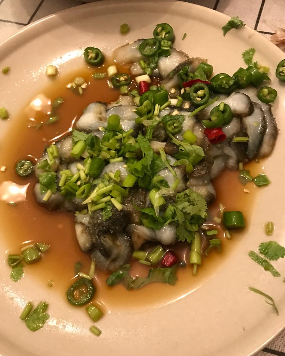生拌活海参