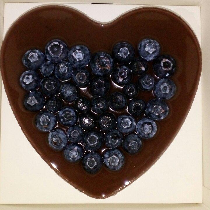 蓝莓芝士慕斯蛋糕