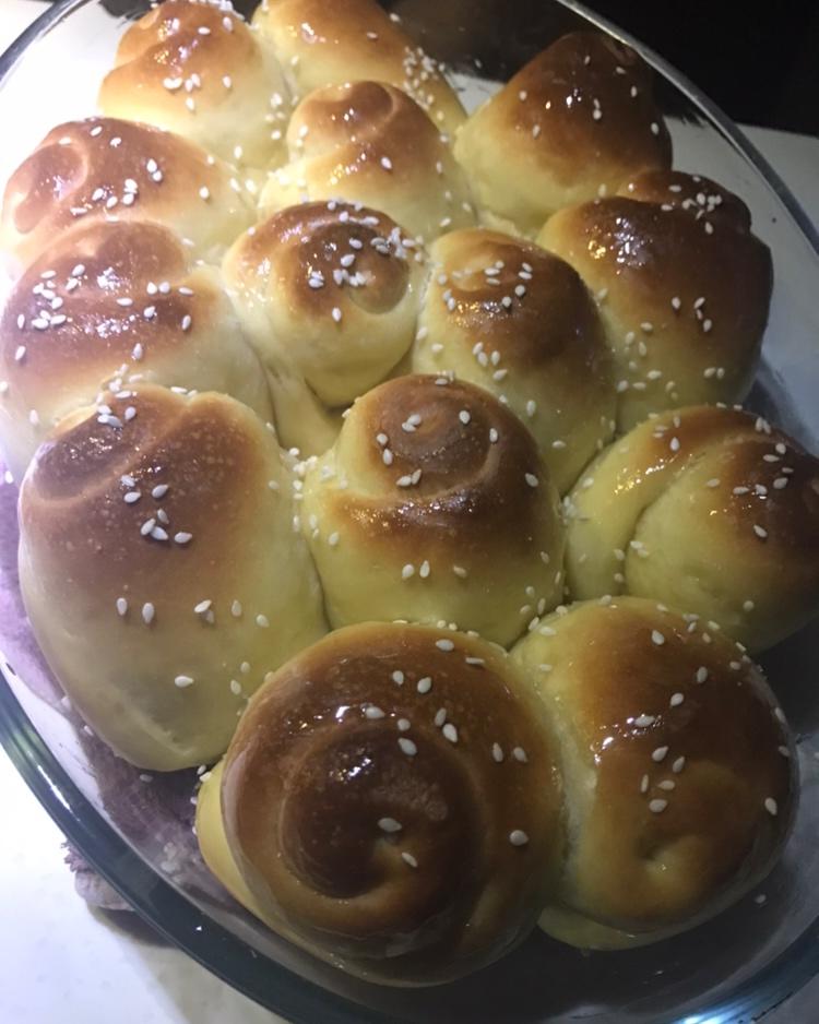 蜂蜜脆底小面包