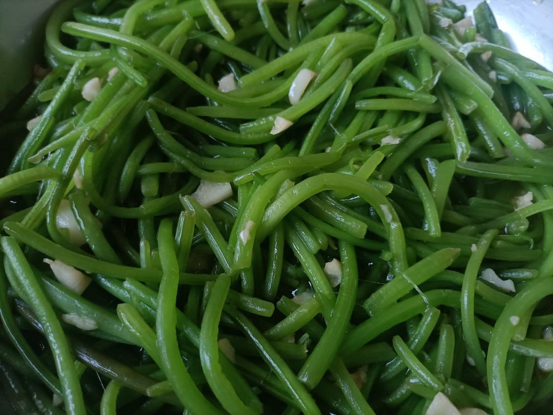 炒红薯杆子