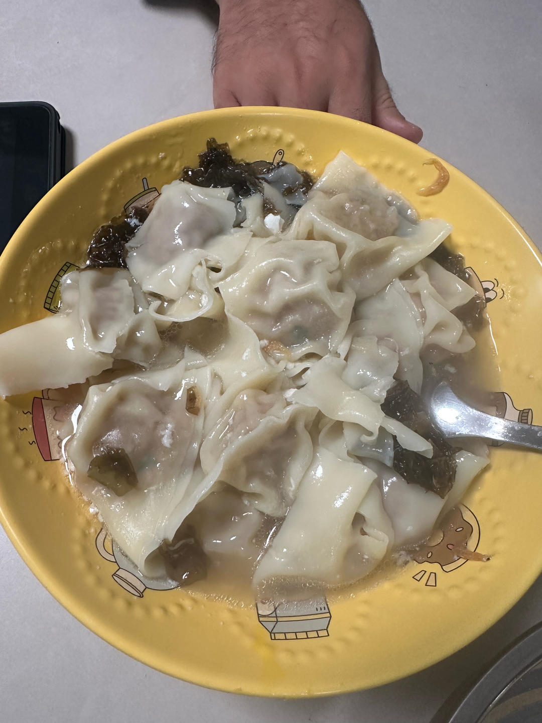 肉不柴的馄饨馅