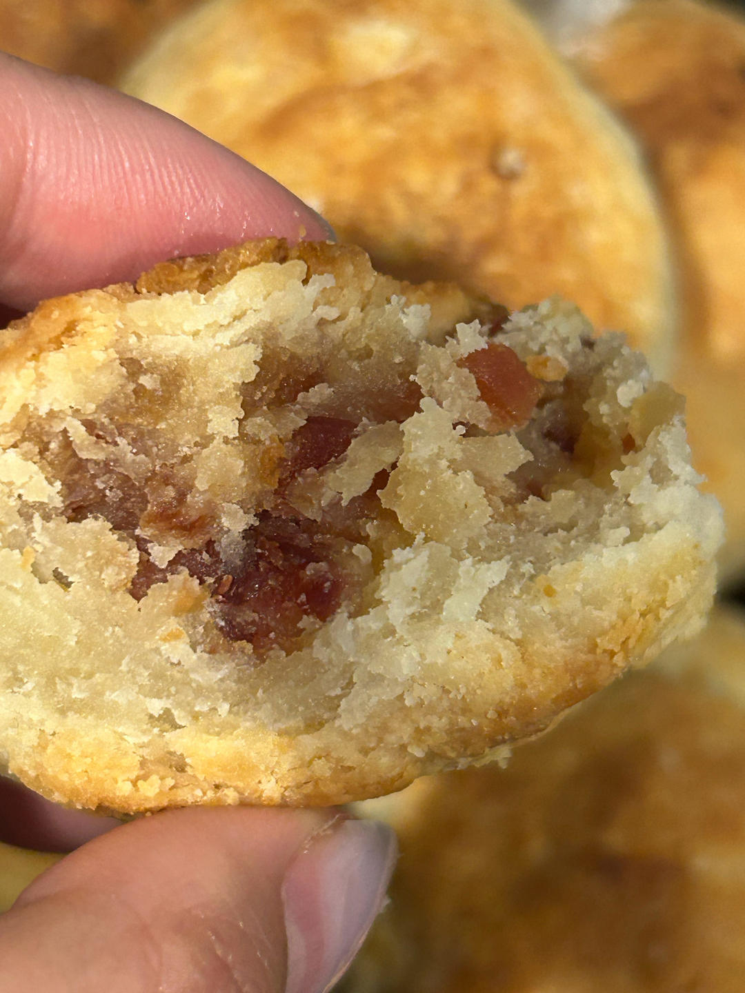 一吃就爱上的云腿月饼