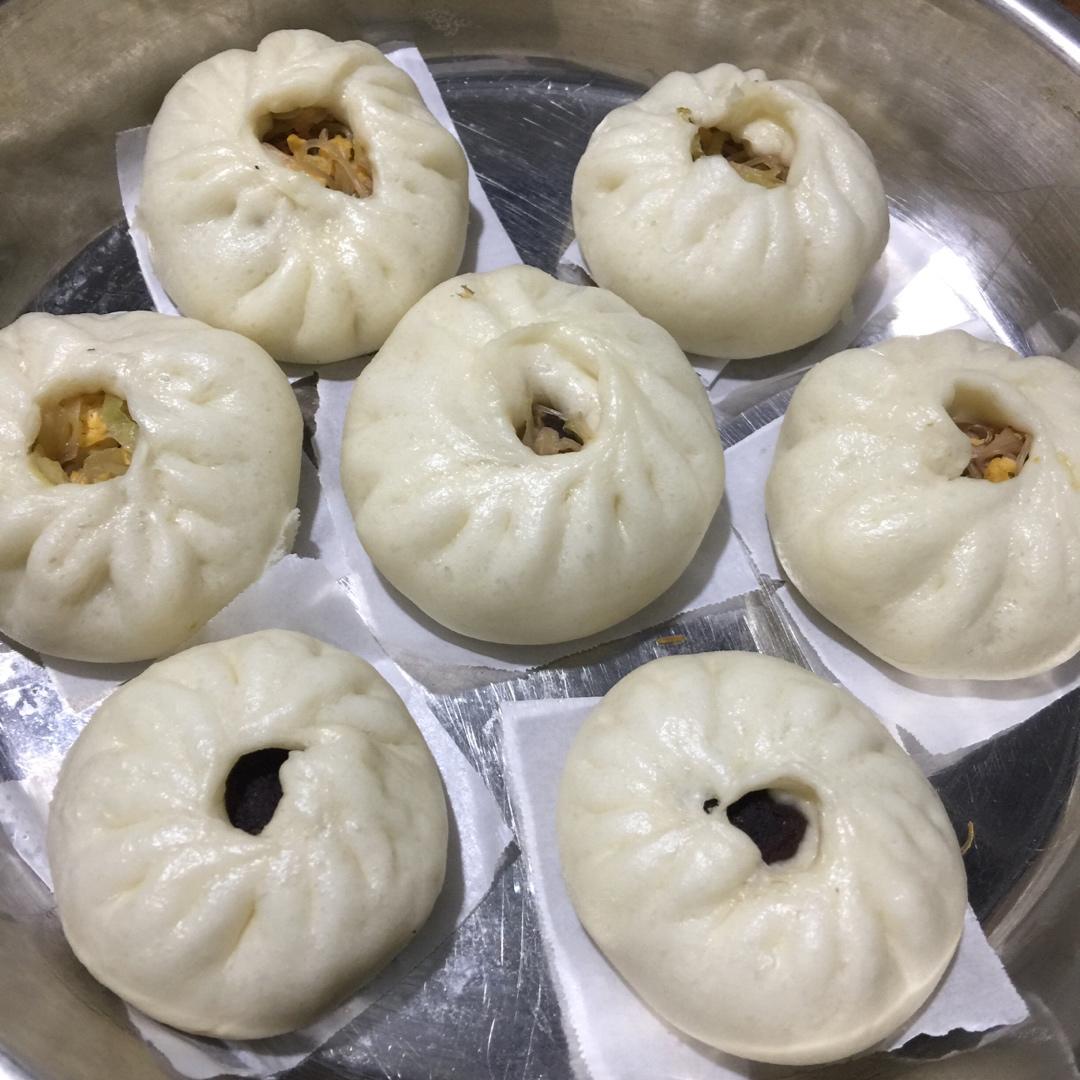 手工包子（肚脐包）