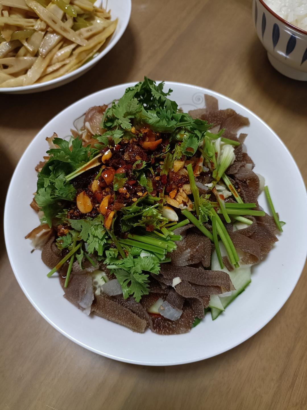 红油牛百叶（凉拌千层肚）