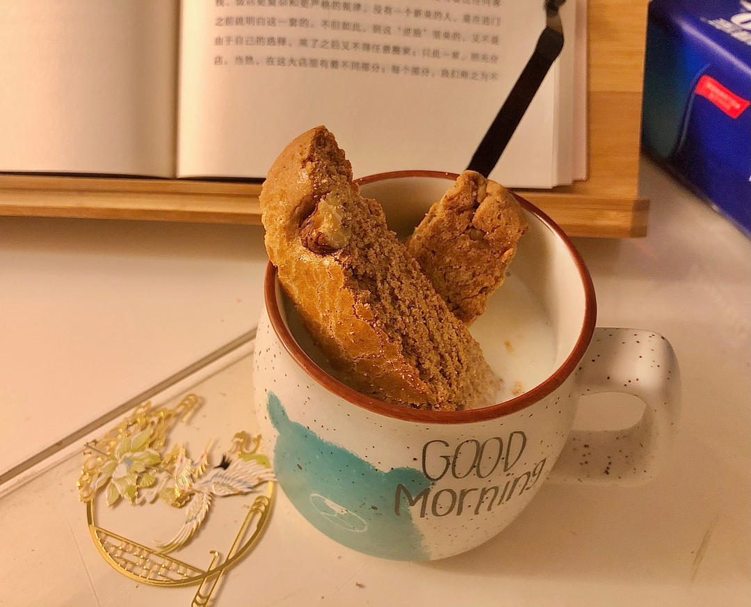 肉桂红糖意式脆饼干 Cinnamon Toasted Biscotti
