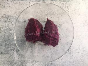 网红美食【仙豆糕】之紫薯&红豆馅的做法 步骤1